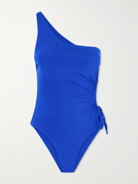 Canarie One-shoulder Cutout Swimsuit