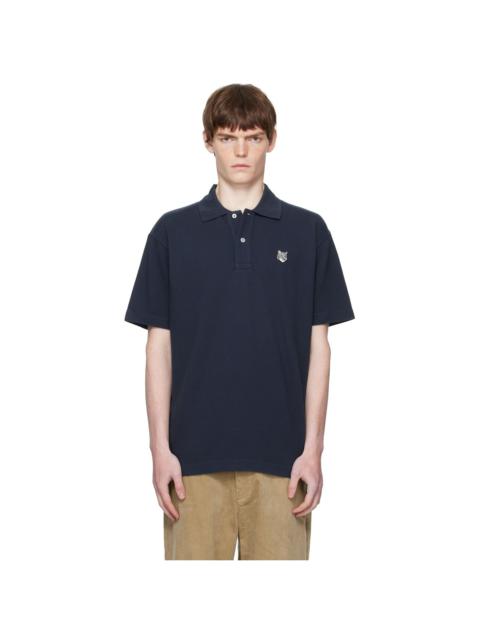 Navy Fox Head Comfort Polo