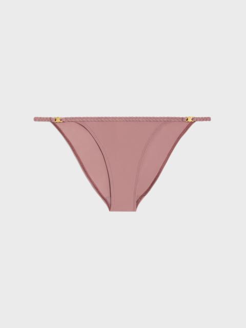 triomphe swimsuit bottom in matte jersey