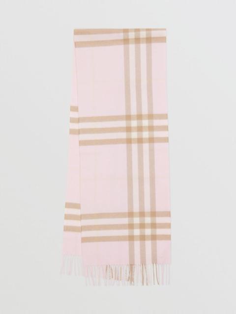 The Classic Check Cashmere Scarf