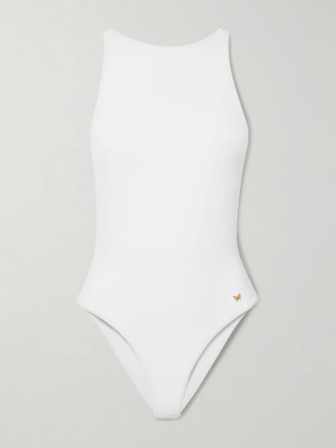 Athletic swimsuit Ivory