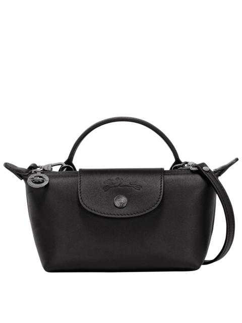 Le Pliage Xtra XS Pouch Black - Leather