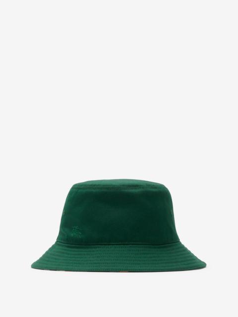 Reversible Cotton Blend Bucket Hat