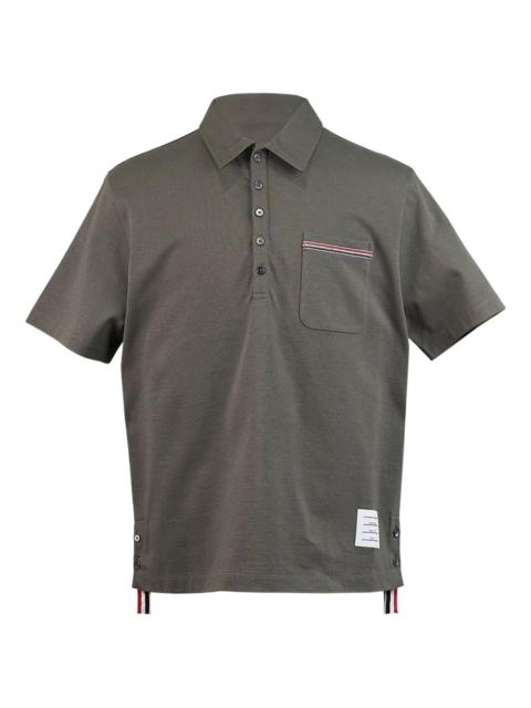 RWB stripe-detail polo shirt