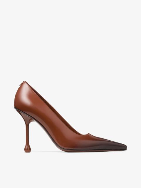 Ixia 95
Cognac Sprayed Spazzolato Leather Pumps