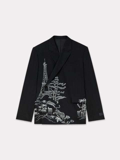 'KENZO Paris Jungle' embroidered tailored kimono jacket