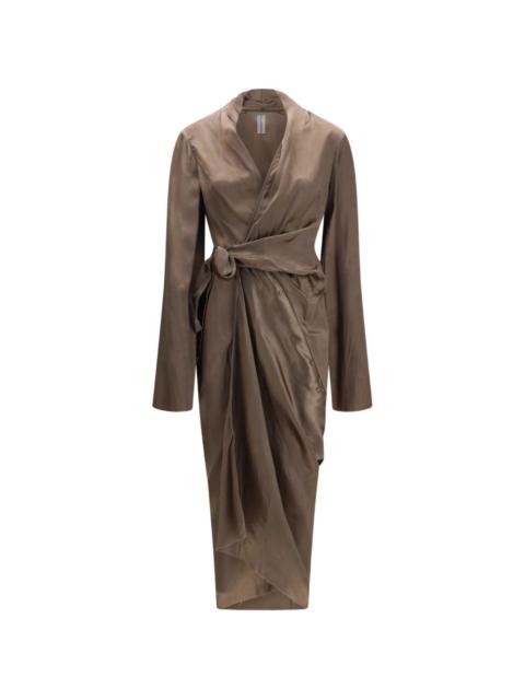 Abito wrap-style dress