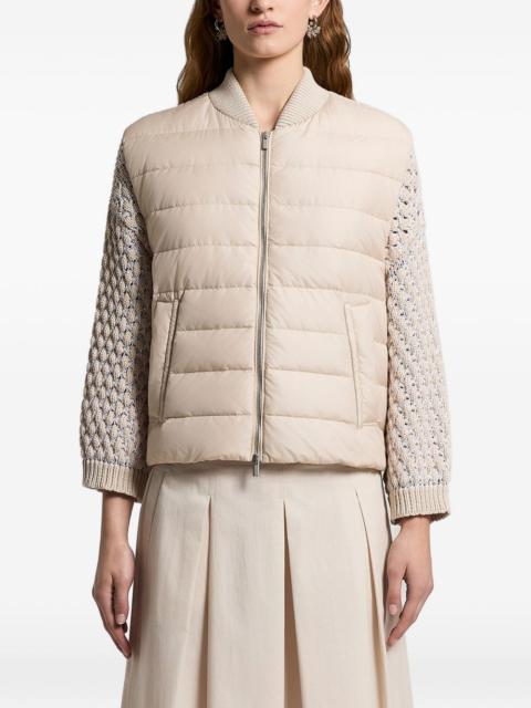 quilted gilet