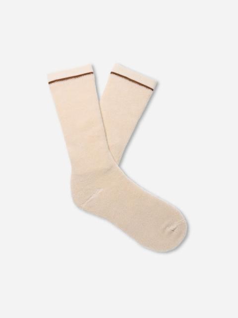 ® Men's Kyro Cozy Crew Sock Bamboo Rayon in Marled Cream