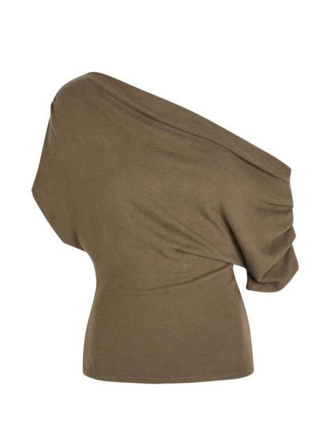 Iris off-the-shoulder knit top
