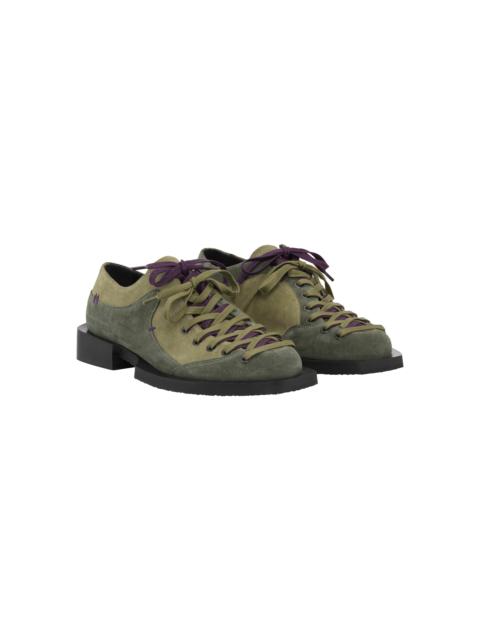 KELLY SHOES SUEDE - GREEN