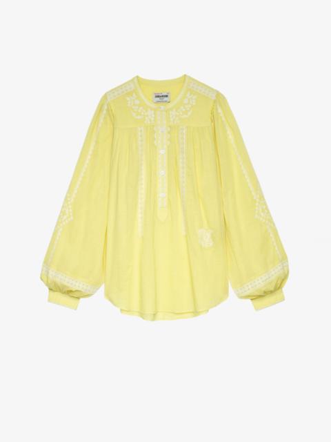 Tigy Oversized Cotton Blouse