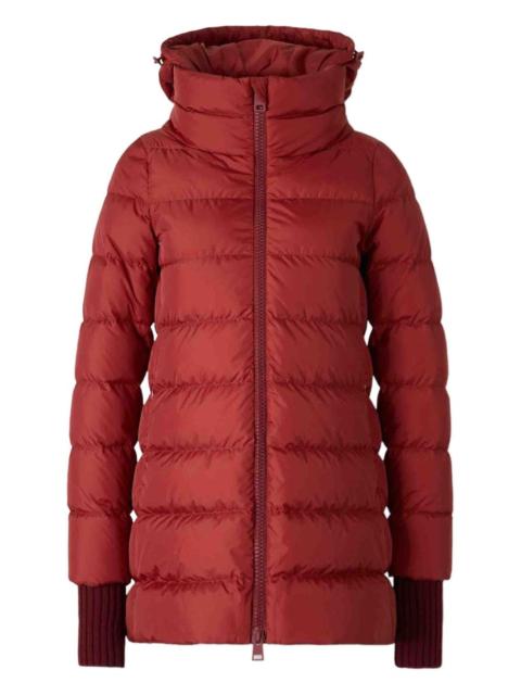 padded removable-hood jacket