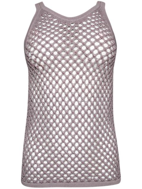 Marina open-knit top