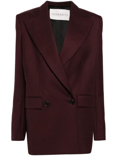 Gabardine blazer