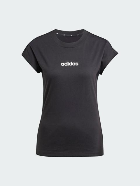 Essentials Linear Cotton Tee