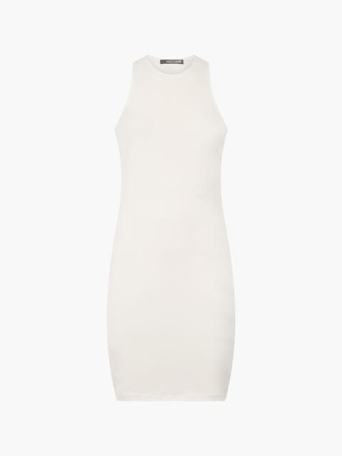 Dress With Openwork Zebra Pattern