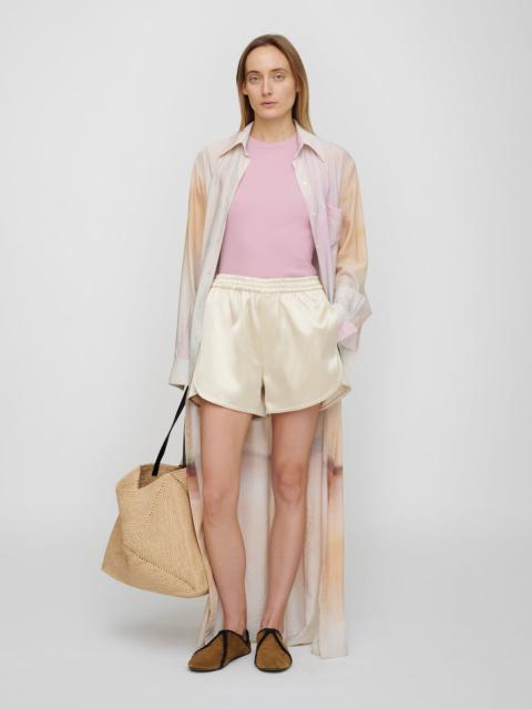 Crinkled Viscose Dress