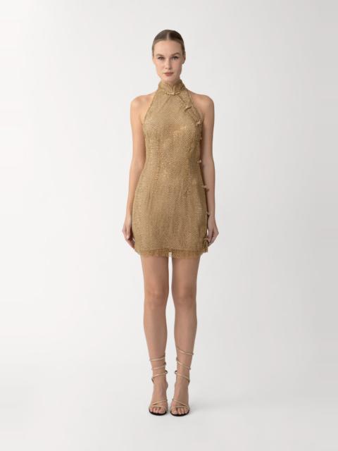 SELENA CRYSTAL MINI DRESS