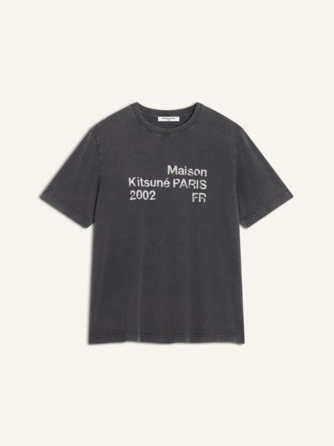 MAISON KITSUNE 2002 FADED COMFORT TEE-SHIRT
