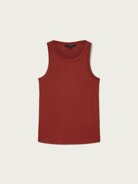 RINA CREW NECK SLEEVELESS TANK TOP