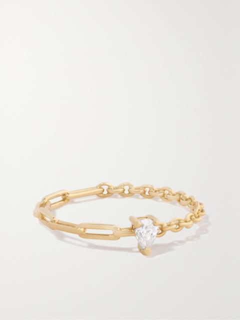 18-karat Gold Diamond Ring