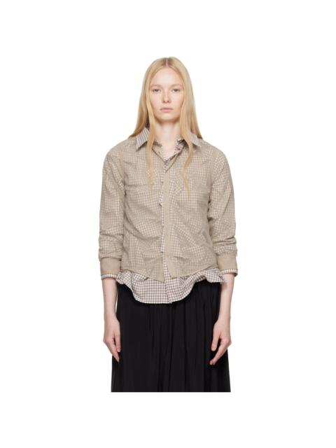 Brown Layer Shirt