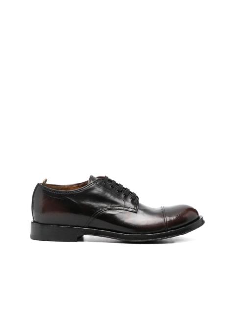 leather derby shoes