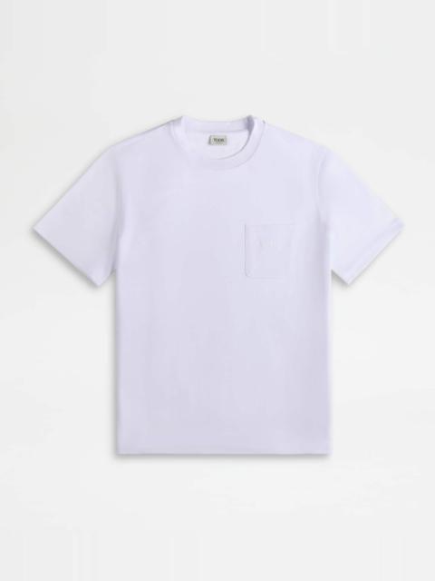 T-SHIRT IN JERSEY - WHITE