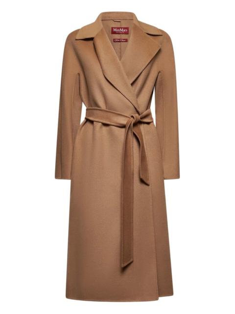 belted wrap coat