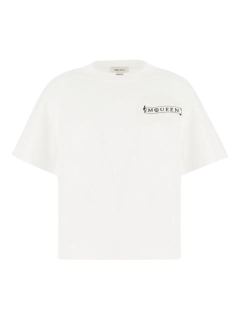 banner logo-print T-shirt