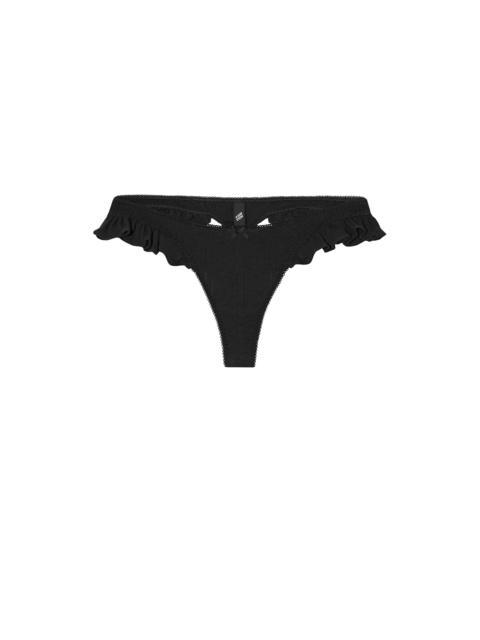 The Butterfly Thong Black