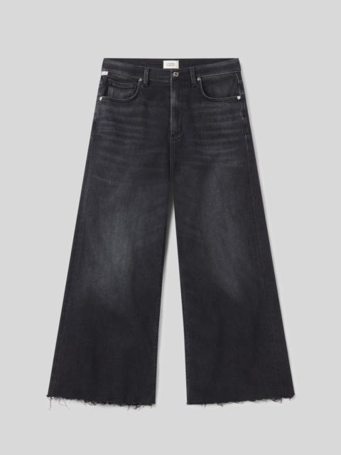 Lyra Wide Leg Crop Raw Hem
In Medallion