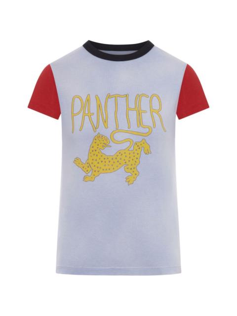 colour-block T-shirt