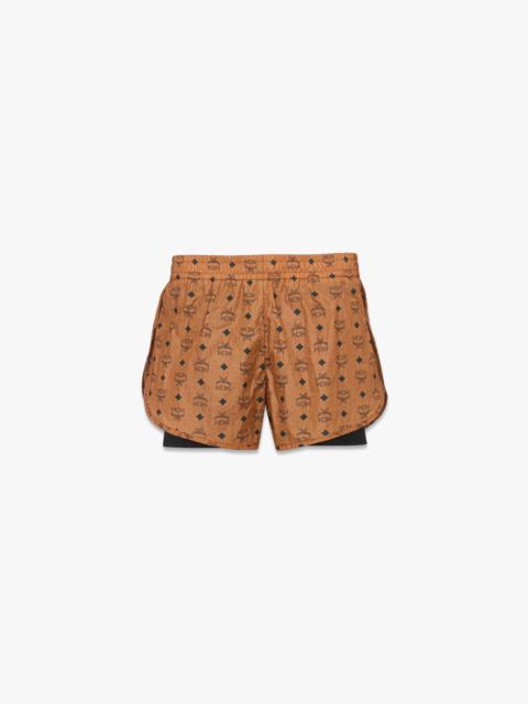 Monogram Print Shorts in ECONYL®
