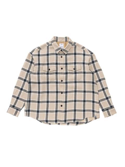 LUMBER CHECK L/S BEIGE