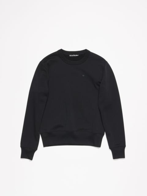 Crew neck sweater - Regular fit - Black