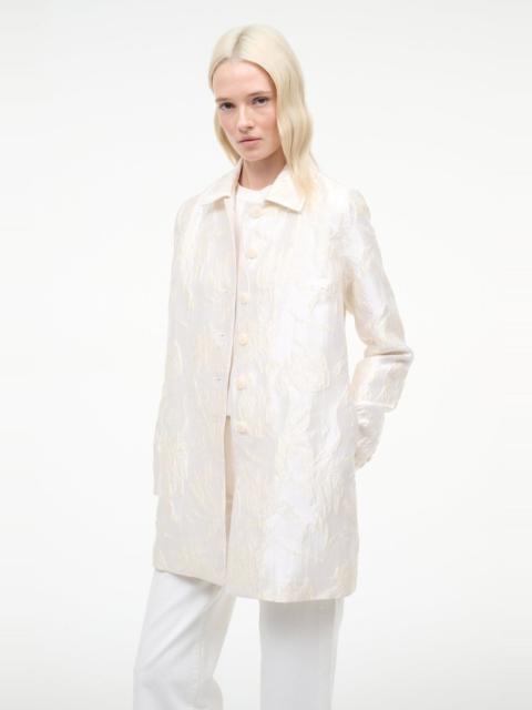 STAUD HALTON JACKET BOTANICA IVORY