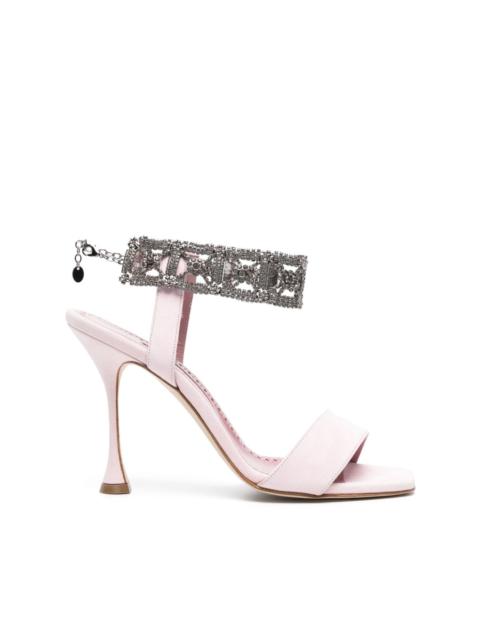 Lierasan 105mm suede sandals