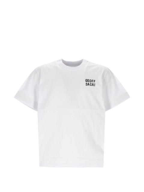 x Geoff Mcfetridge Embroidery T-shirt