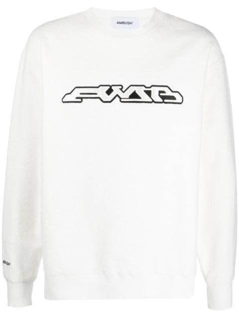 logo-print long sleeves sweatshirt