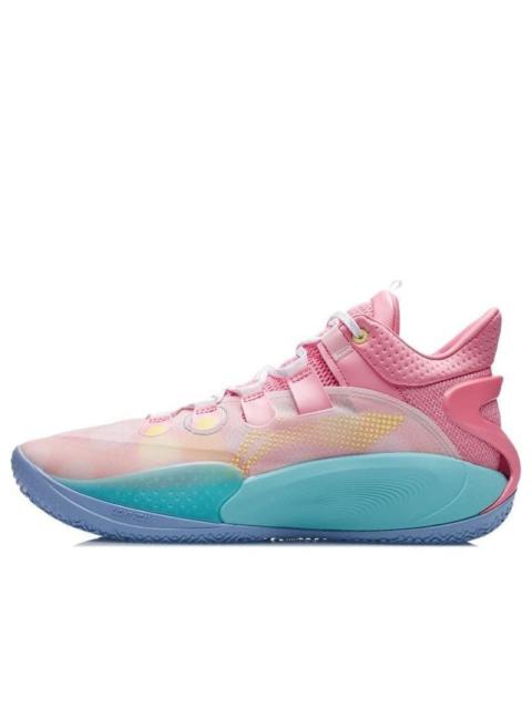 Li-Ning Sonic 9 Low 'Geranium Pink Turquoise' ABAR039-7