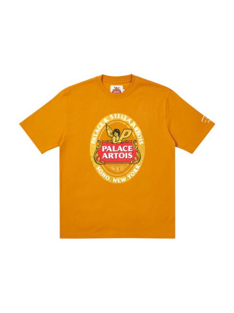 Palace x Stella Artois Coaster T-shirt Gold