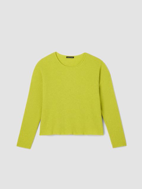 Italian Cashmere Crew Neck Top