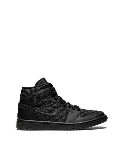 Air Jordan 1 Mid Quilted "Black" sneakers