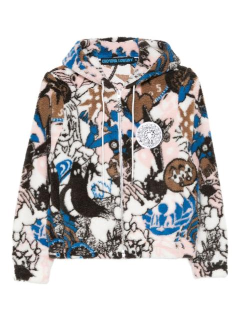 Engine Party fleece hoodie