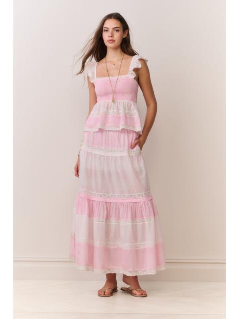 Phia Mixed Print Maxi Skirt