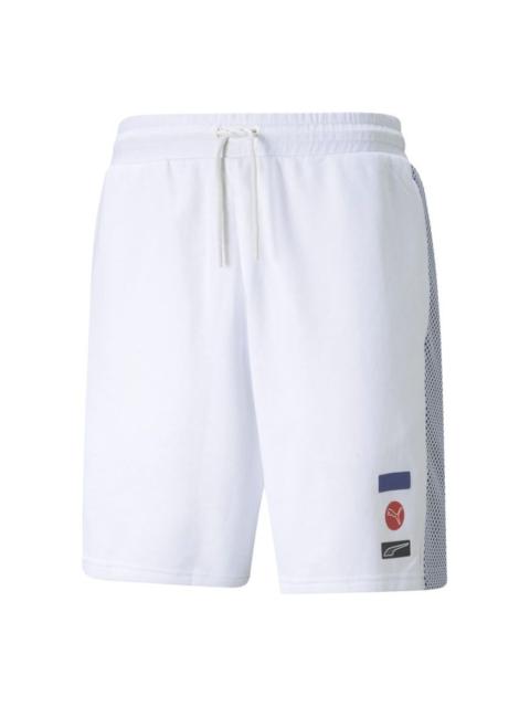 PUMA Decor 8 Shorts 'White Red Blue' 531085-02
