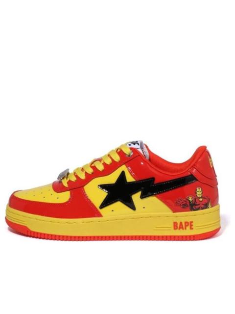 (WMNS) A BATHING APE x Marvel Bape Sta 'Red Yellow Black' 1I73-291-902