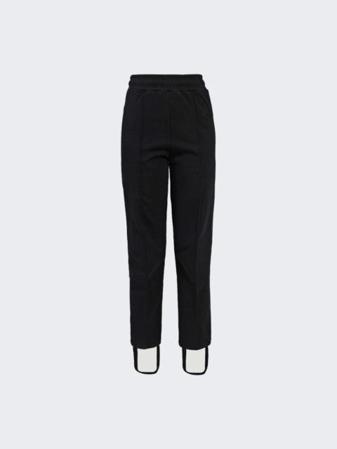 Logo Biker Sweatpants Black